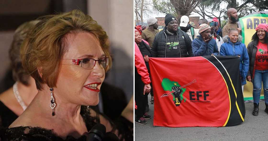 Helen Zille slams EFF's national shutdown Helen Zille slams EFF's national shutdown
