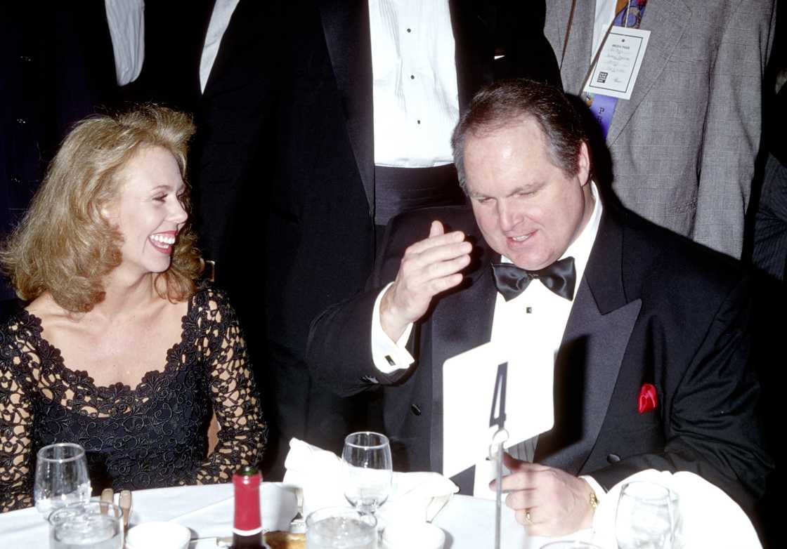 Rush Limbaugh and Marta Fitzgerald in 1994 Rush Limbaugh and Marta Fitzgerald in 1994