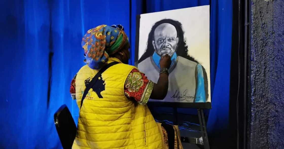 Patrick Shai, Rasta the Artist, painting, reactions Patrick Shai, Rasta the Artist, painting, reactions