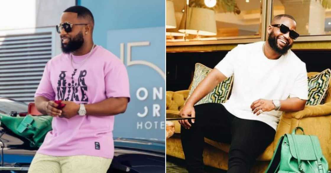 Cassper Nyovest shares heart melting snap of precious baby Khotso Cassper Nyovest shares heart melting snap of precious baby Khotso