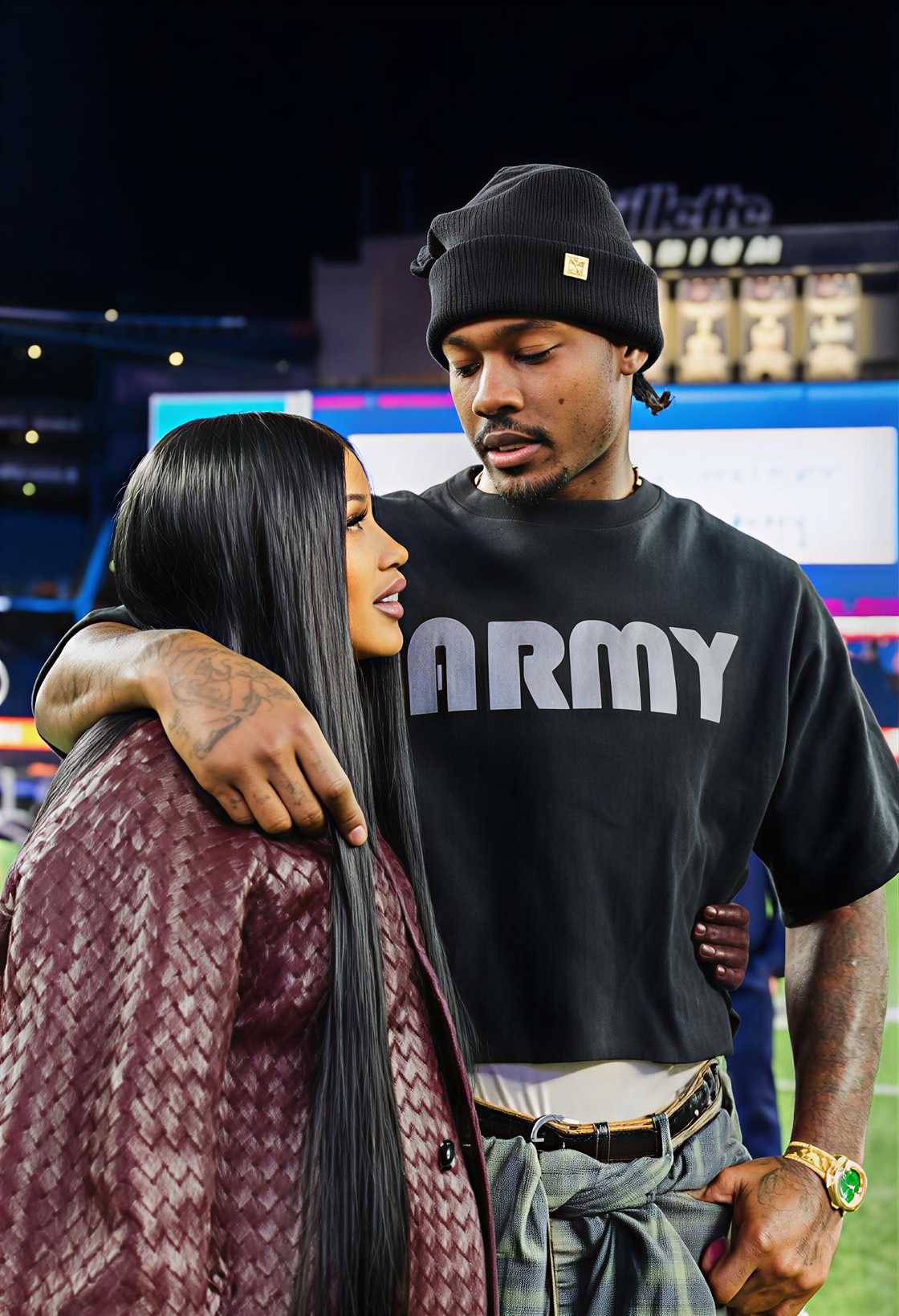 Netizens reacted to Stefon strangling his personal chef Netizens reacted to Stefon strangling his personal chef