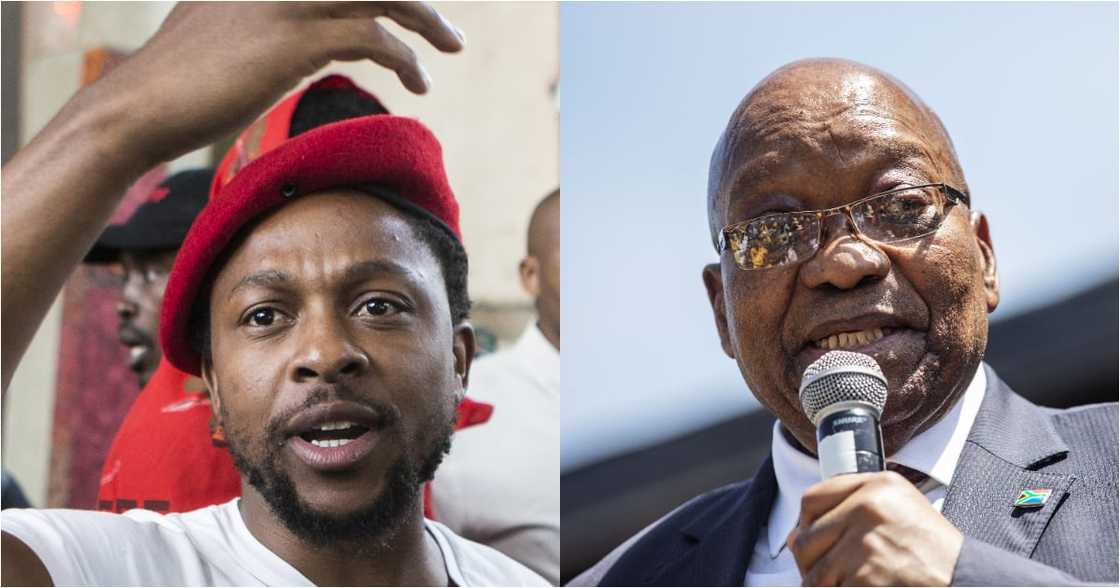 EFF's Mbuyiseni Ndlozi Calls for Zuma's Arrest for Defying ConCourt EFF's Mbuyiseni Ndlozi Calls for Zuma's Arrest for Defying ConCourt