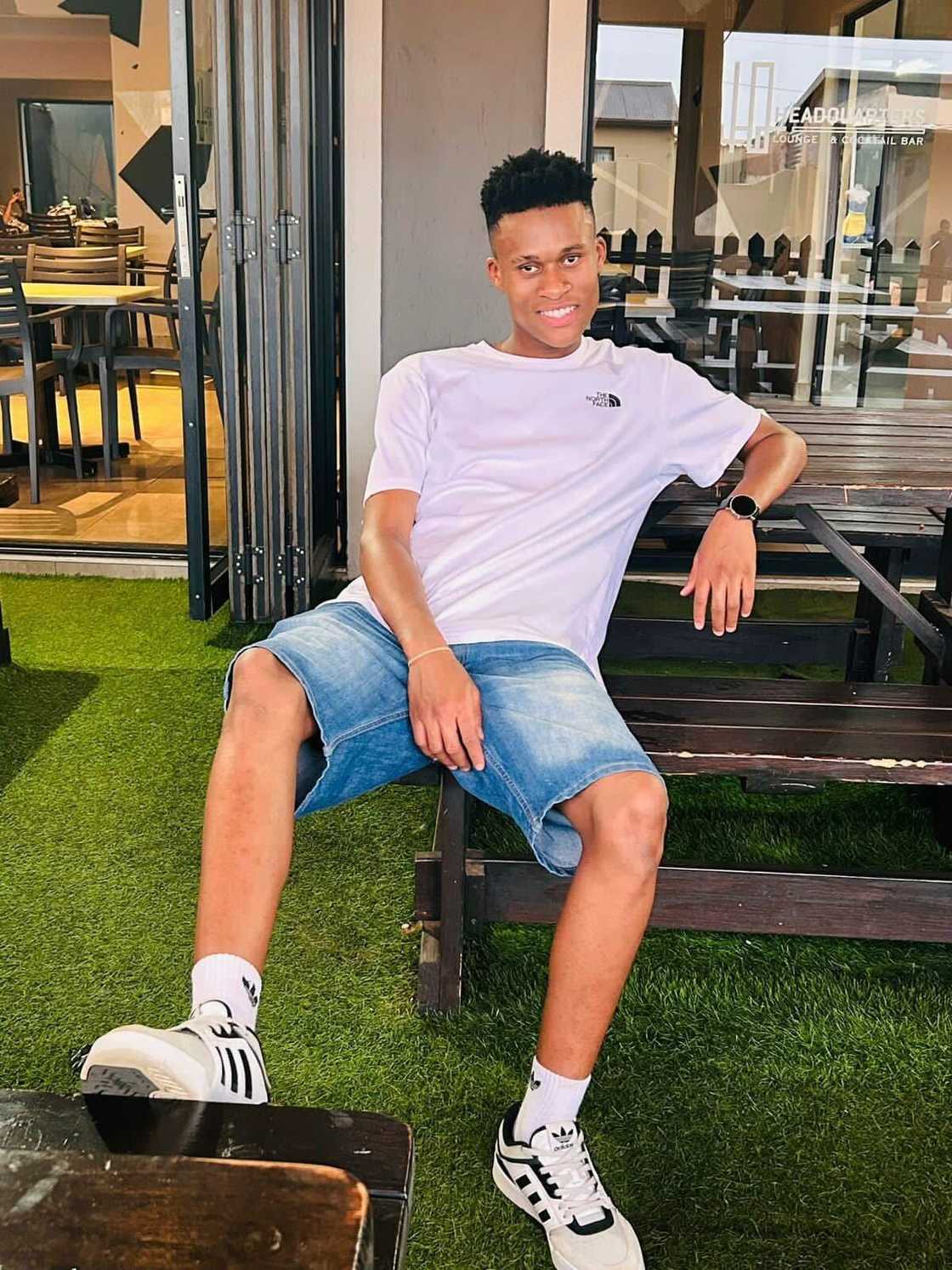 A young man flexed his shack home in a viral video. A young man flexed his shack home in a viral video.