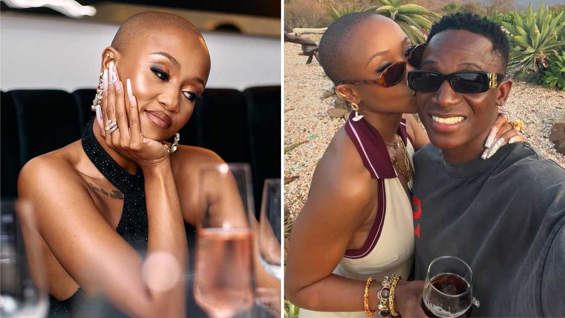 Moozlie and her boyfriend celebrated a milestone in their relationship