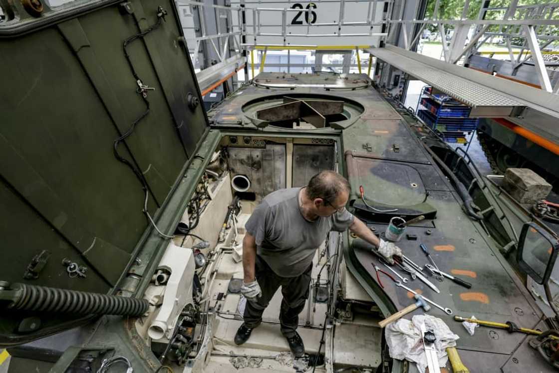 Germany's weapons industry has seen a boom in demand amid the Ukraine war