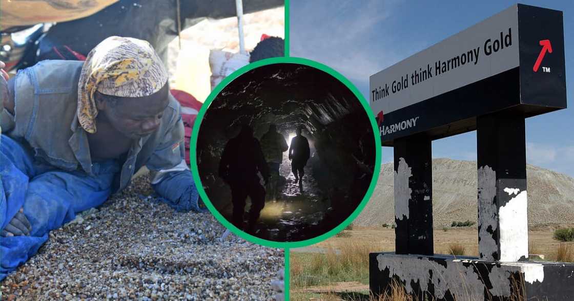 An illegal miner who survived that Welkom abandoned mine blast has accused Harmony Gold of causing the deadly explosion An illegal miner who survived that Welkom abandoned mine blast has accused Harmony Gold of causing the deadly explosion