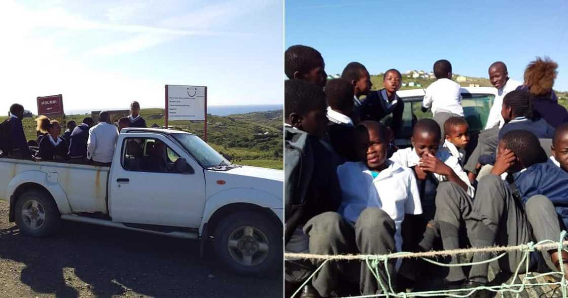 Spaza shop owner gives school pupils lift to save energy for exams Spaza shop owner gives school pupils lift to save energy for exams