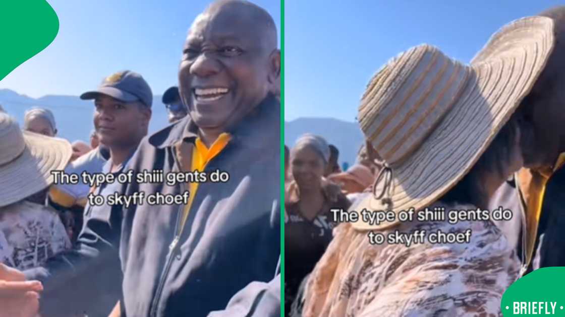 TikTok footage of a woman kissing Ramaphosa during a community stop reignited curiosity about his personal life TikTok footage of a woman kissing Ramaphosa during a community stop reignited curiosity about his personal life