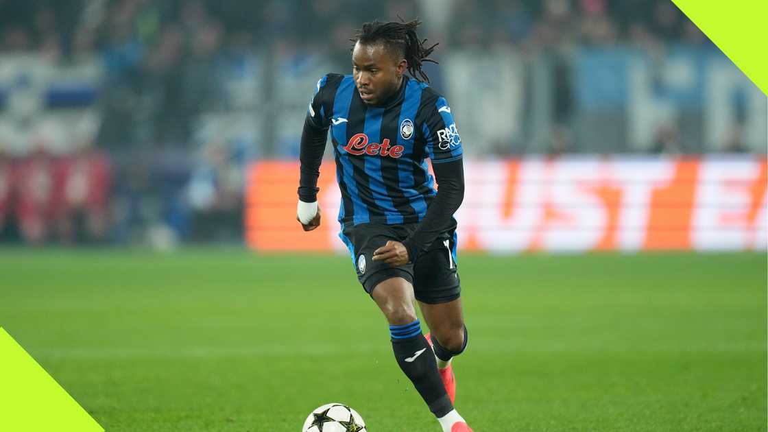 Ademola Lookman in action for Atalanta vs Real Madrid Ademola Lookman in action for Atalanta vs Real Madrid