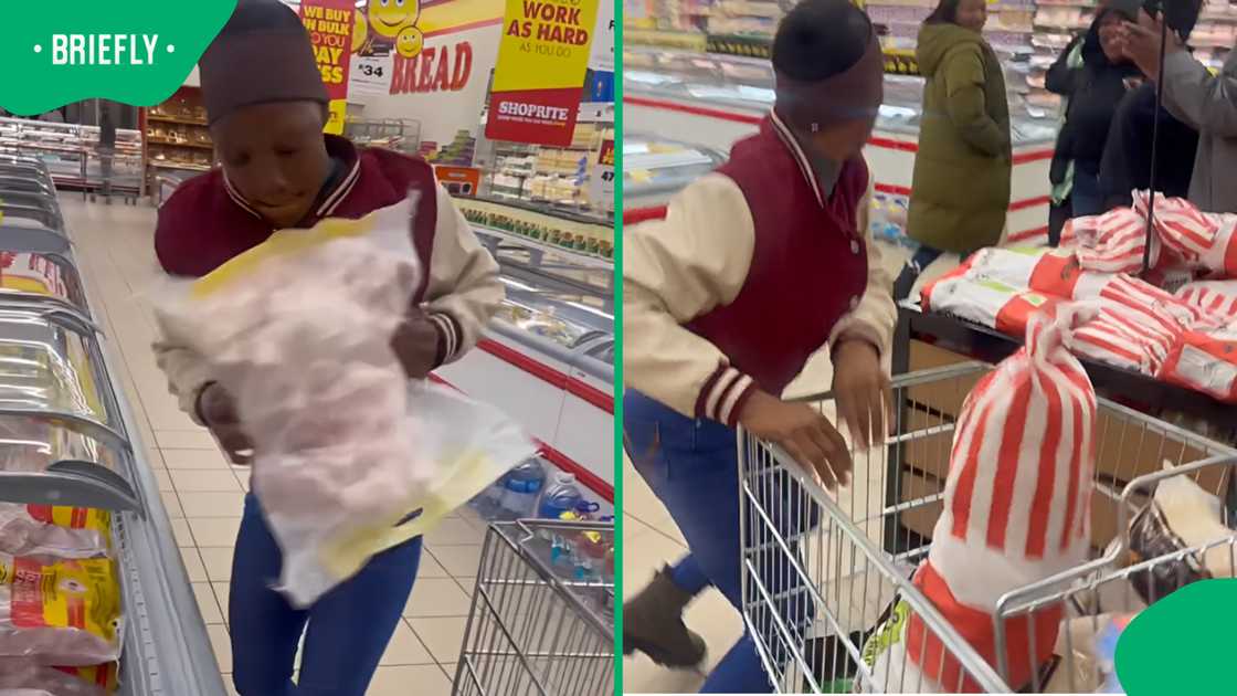 A woman’s trolley dash strategy had South Africans convinced she planned every second A woman’s trolley dash strategy had South Africans convinced she planned every second