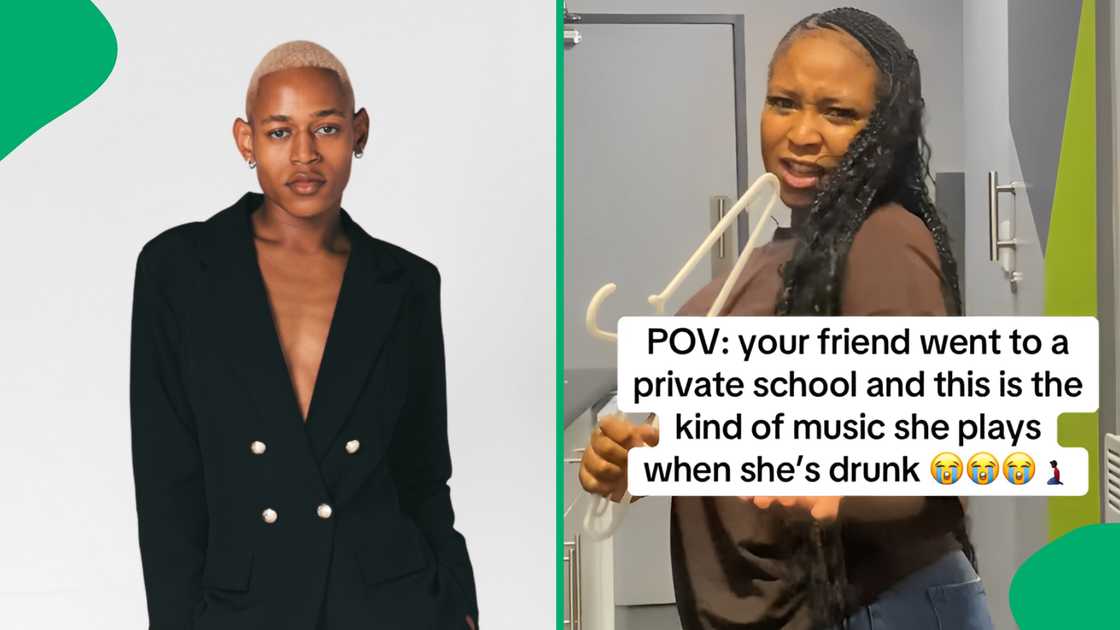 A lady put her friend's amapiano tastes on blast. A lady put her friend's amapiano tastes on blast.