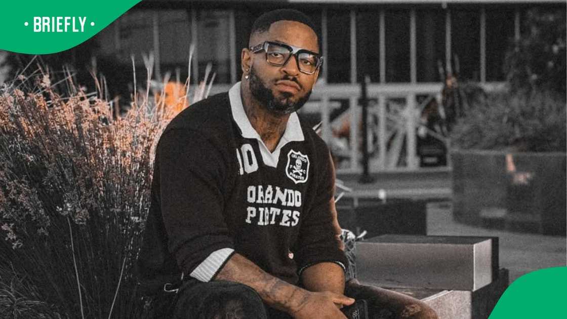 South African musician Prince Kaybee isn't coping having his kids home