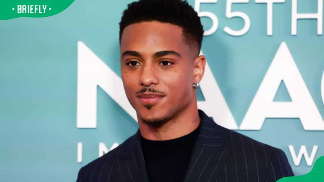 Keith Powers attending the 55th NAACP Image Awards Nominees Brunch in 2024 Keith Powers attending the 55th NAACP Image Awards Nominees Brunch in 2024