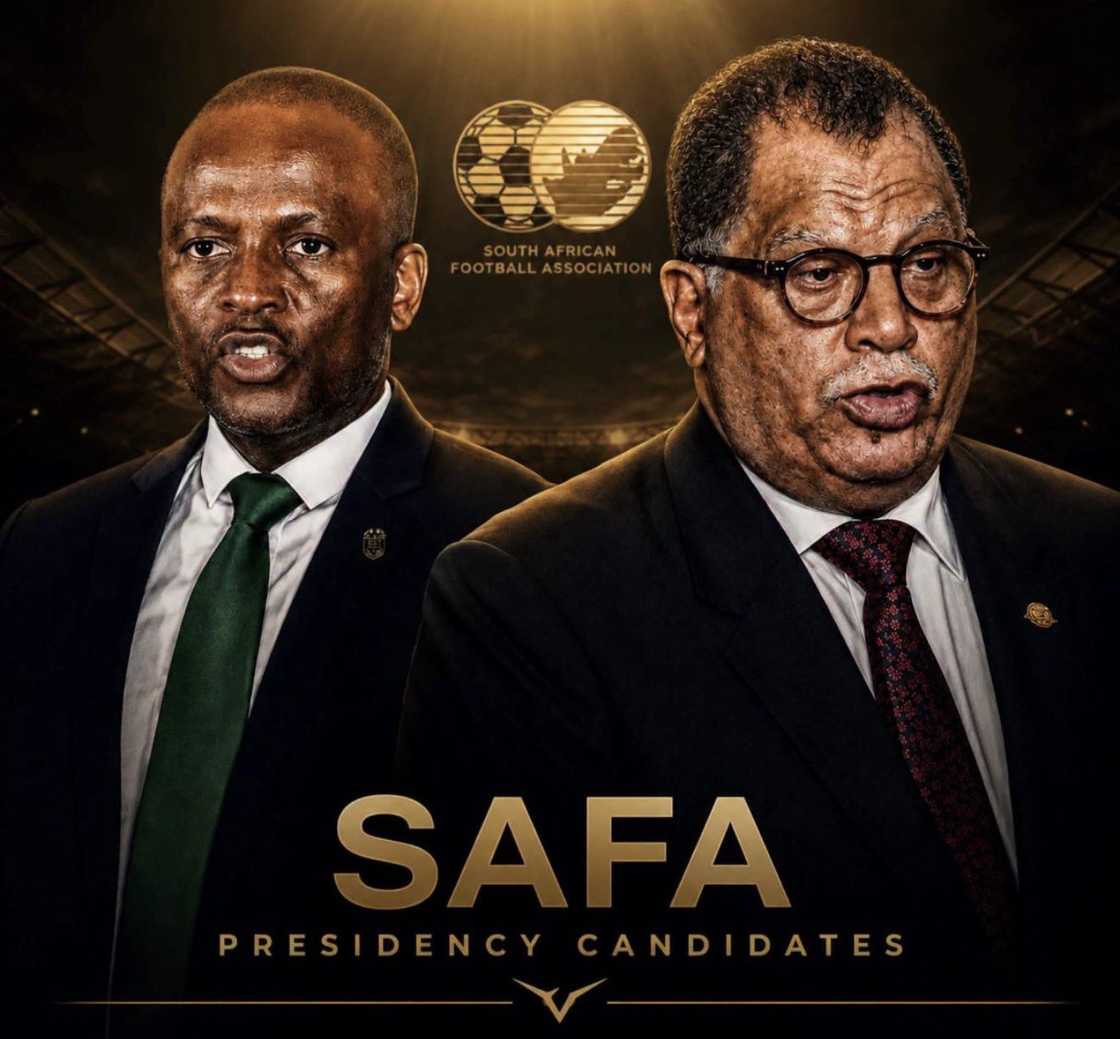Sandile Zungu and Danny Jordaan Sandile Zungu and Danny Jordaan