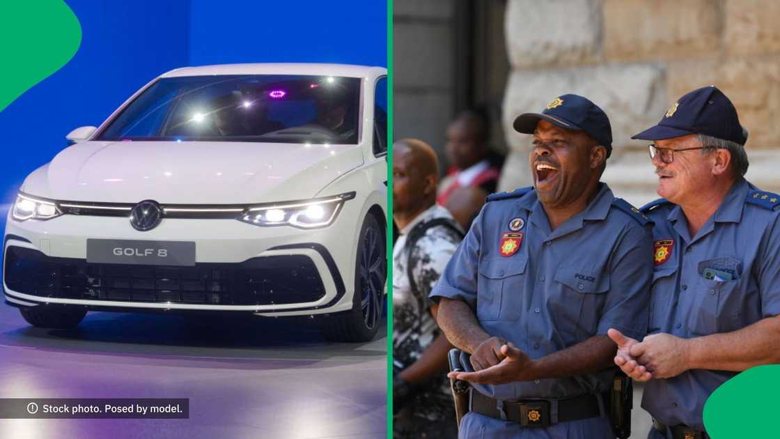 SAPS received a fleet of VW sport cars, leaving the internet in fury.