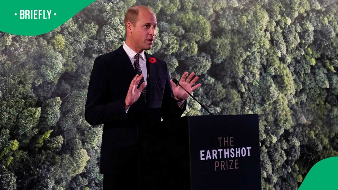 Prince William will be in Cape Town for the Earthshot Prize. Prince William will be in Cape Town for the Earthshot Prize.