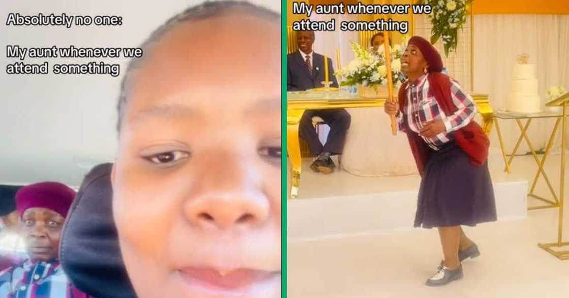 Aunt dancing at wedding Aunt dancing at wedding