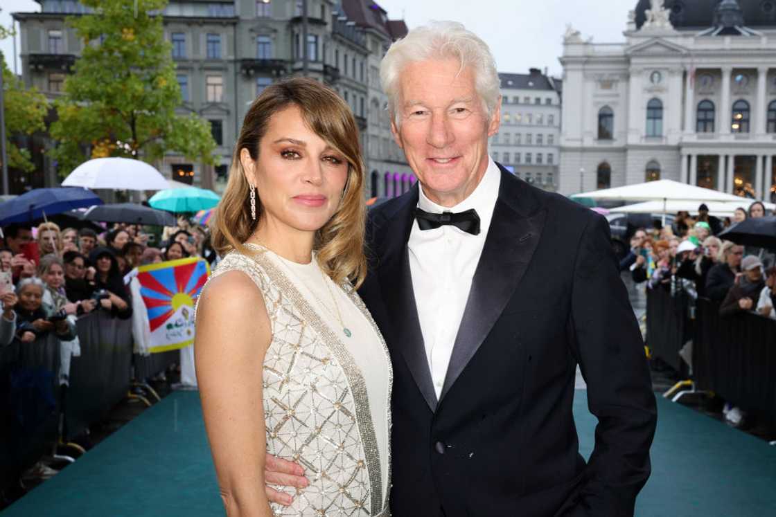 Alejandra Silva and Richard Gere in Zurich Alejandra Silva and Richard Gere in Zurich