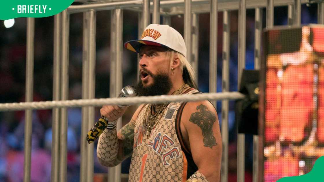 Enzo Amore at Barclays Center in 2017 Enzo Amore at Barclays Center in 2017