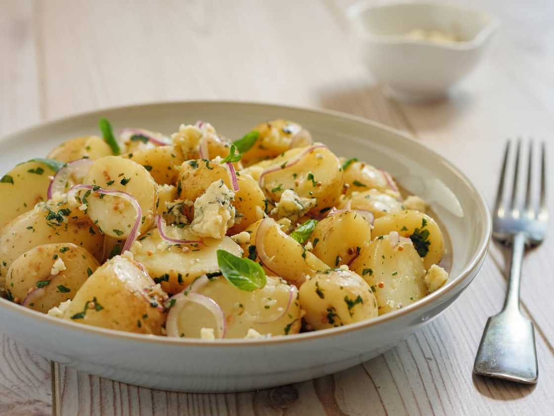 How to make potato salad at home