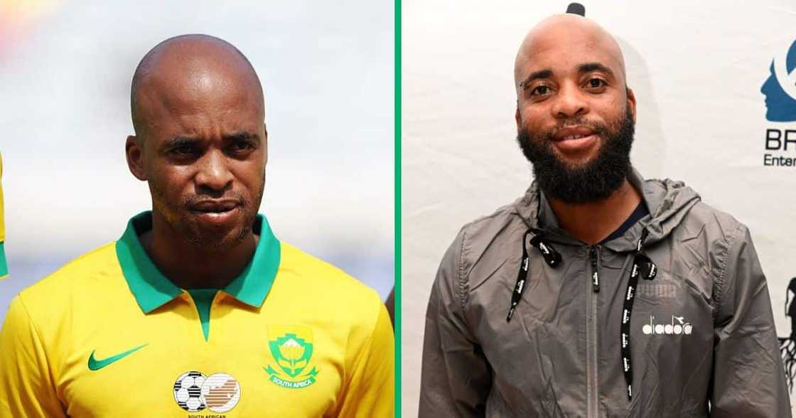 Former Mamelodi Sundowns and Orlando Pirates player Oupa Manyisa is retiring from football Former Mamelodi Sundowns and Orlando Pirates player Oupa Manyisa is retiring from football