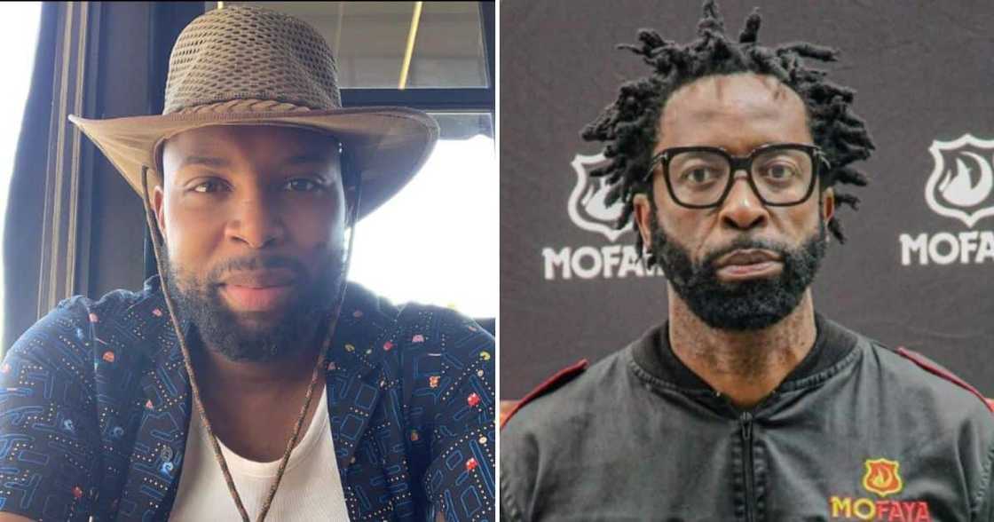 Sizwe Dhlomo mocks DJ Sbu Sizwe Dhlomo mocks DJ Sbu