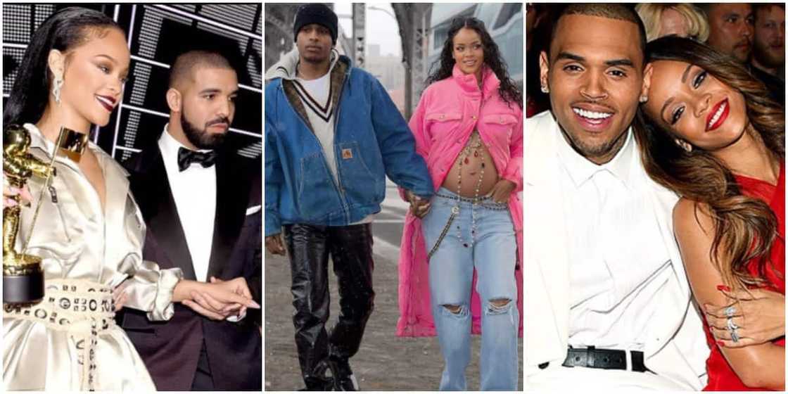 Rihanna has a long list of exes