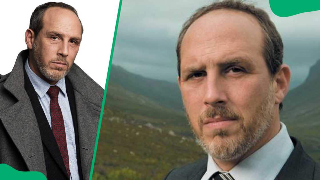 Waldemar Schultz portrays Detective Morkel in the Unseen thriller Waldemar Schultz portrays Detective Morkel in the Unseen thriller
