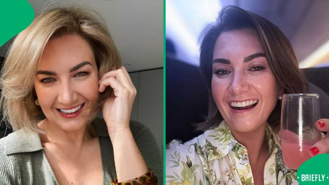 An Australian woman shaded South African fashion. An Australian woman shaded South African fashion.