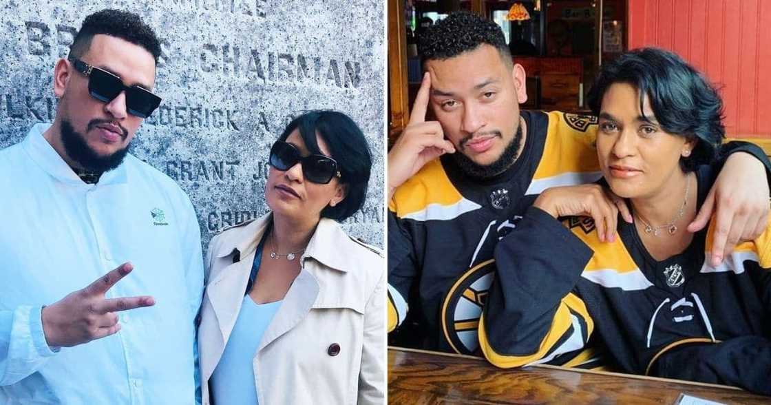 AKA's mother, Lynn Forbes, got candid about her grieving process. AKA's mother, Lynn Forbes, got candid about her grieving process.