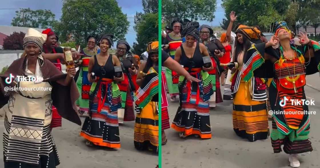 Xhosa women rocked stunning traditional clothes