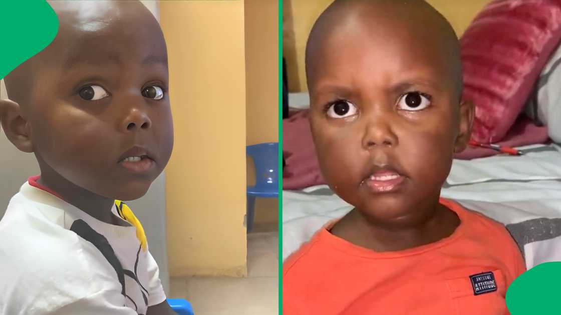 The sweet kid, Zuluboy, is known to have passionate arguments with his mom The sweet kid, Zuluboy, is known to have passionate arguments with his mom
