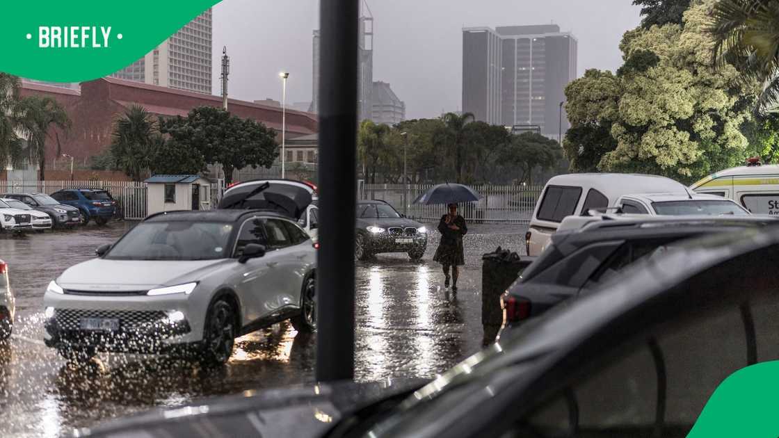 The South African Weather Service warned that there would be rainfall in different parts of the country The South African Weather Service warned that there would be rainfall in different parts of the country