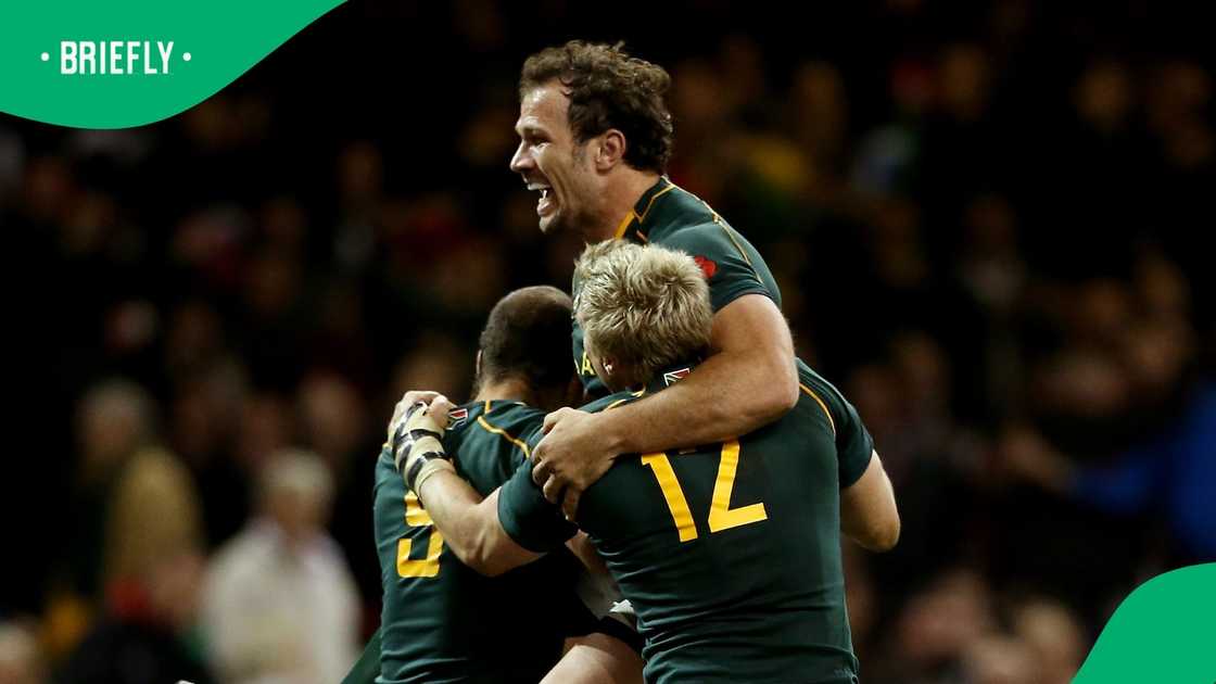 Springboks, South Africa, Bismark Du Plessis,Jean De Villiers, Fourie Du Preez Springboks, South Africa, Bismark Du Plessis,Jean De Villiers, Fourie Du Preez