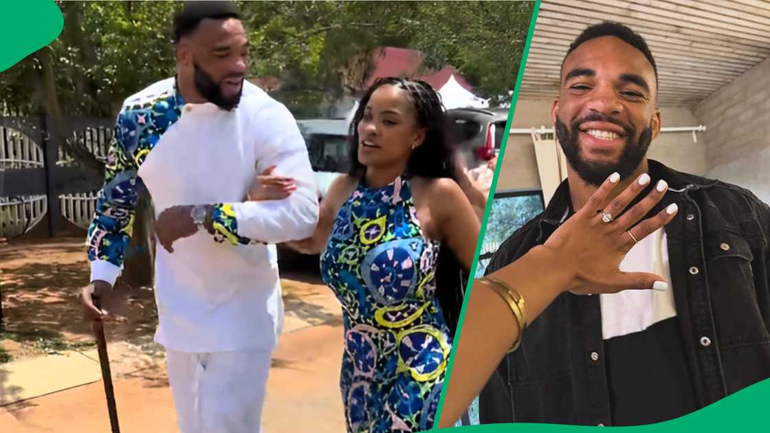 After negotiations between the two families, Mzansi peeps wished the young couple well in their union After negotiations between the two families, Mzansi peeps wished the young couple well in their union