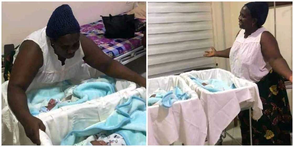 Joy as Nigerian Couple Welcome a Set of Twins after 18 Years of Marriage, Photos of the Kids Spark Reactions Joy as Nigerian Couple Welcome a Set of Twins after 18 Years of Marriage, Photos of the Kids Spark Reactions
