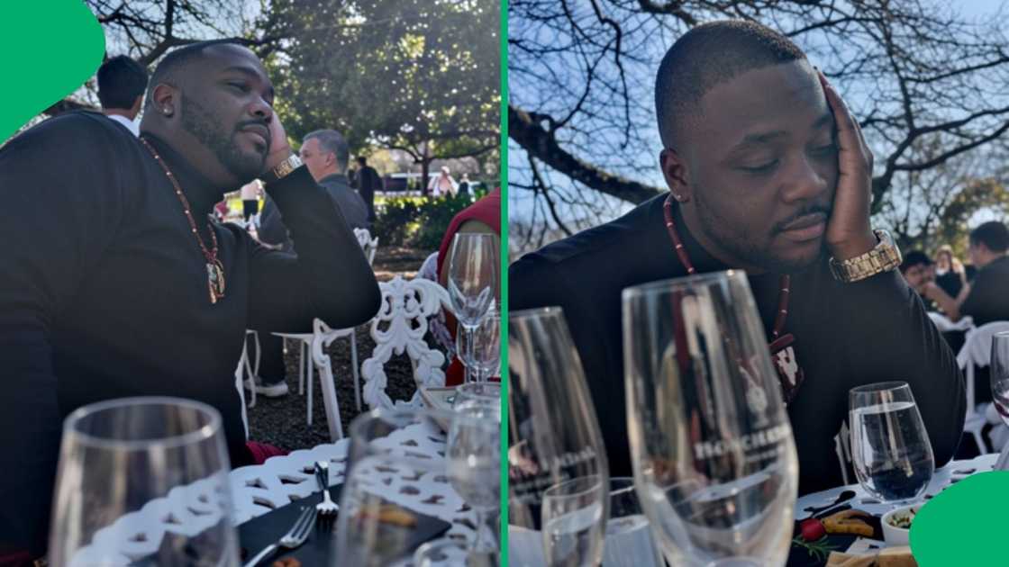 His battle to stay awake during a wine tasting left viewers in stitches His battle to stay awake during a wine tasting left viewers in stitches
