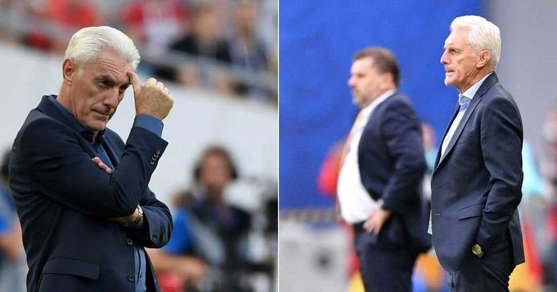 Former Bafana Bafana defender David Kannemeyer is not convinced with Hugo Broos. Image: Mladen Antonov/AFP/Patrik Stollarz/AFP via Getty Images Former Bafana Bafana defender David Kannemeyer is not convinced with Hugo Broos. Image: Mladen Antonov/AFP/Patrik Stollarz/AFP via Getty Images