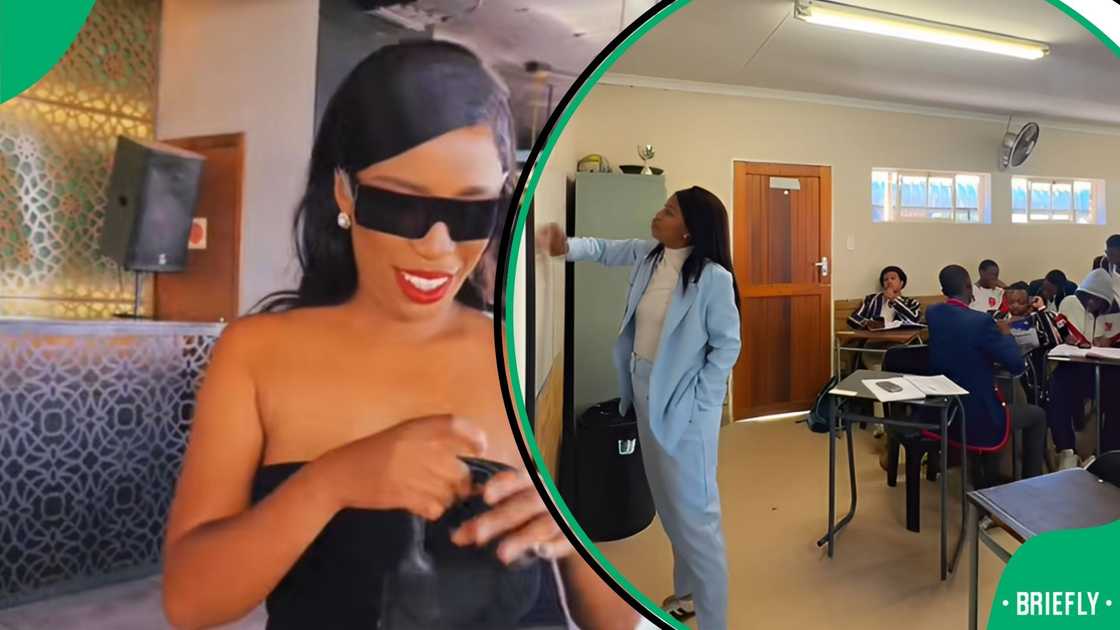 Teacher goes to matric ball