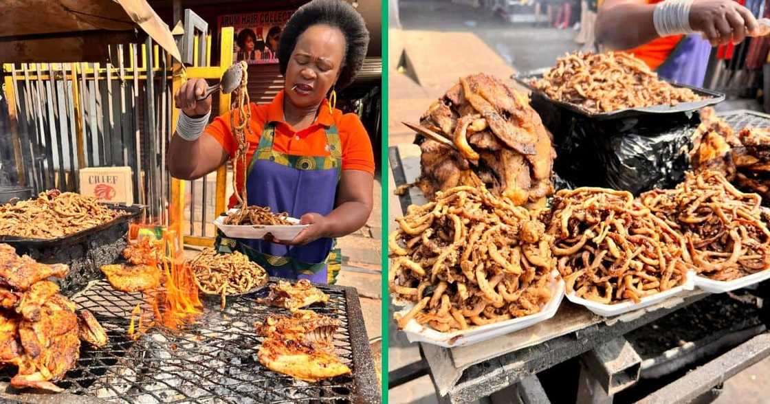 Pretoria woman trends for her cooking. Pretoria woman trends for her cooking.
