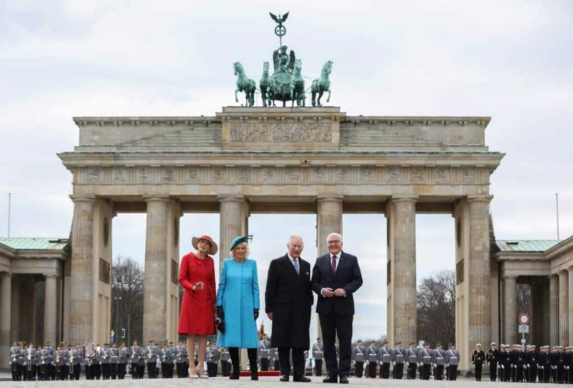 British officials hope the trip will be as successful as the king and queen's trip to Germany British officials hope the trip will be as successful as the king and queen's trip to Germany