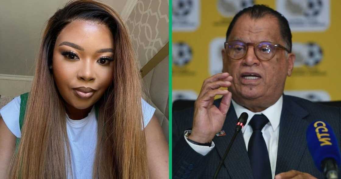 Anele Mdoda slammed SAFA's Danny Jordaan