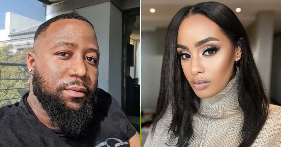 Cassper Nyovest and Thobeka Majozi are Khotso's parents