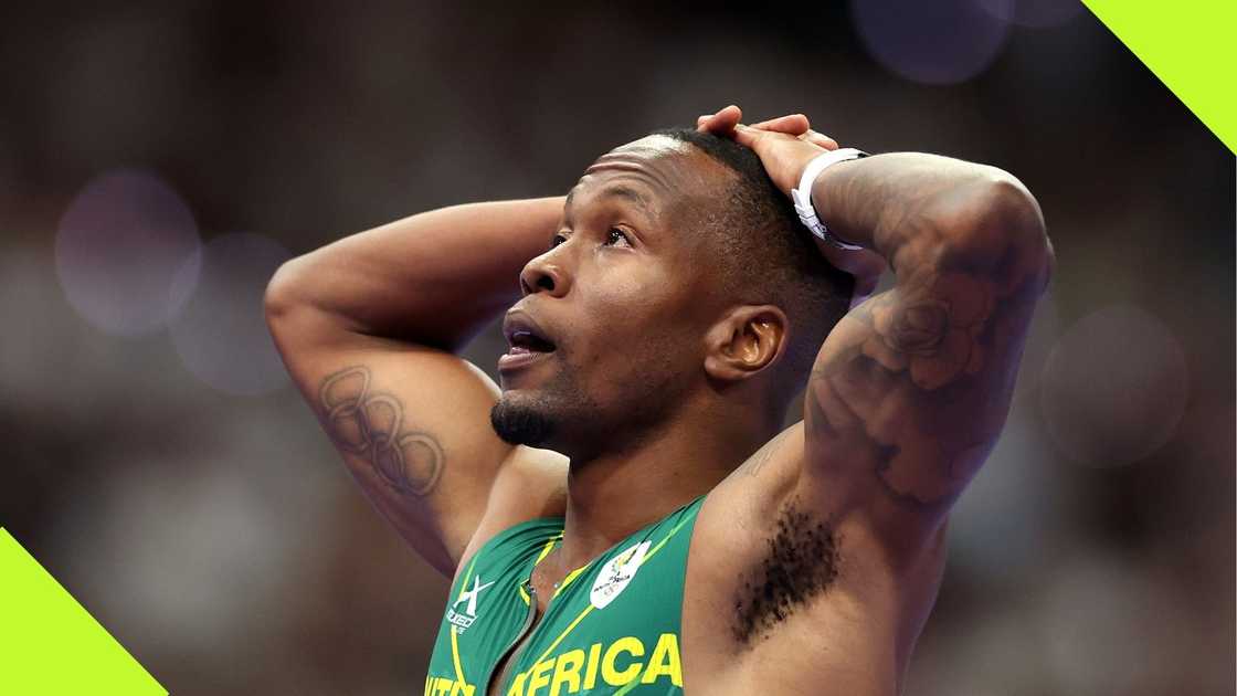 Akani Simbine misses out on 100m medal.