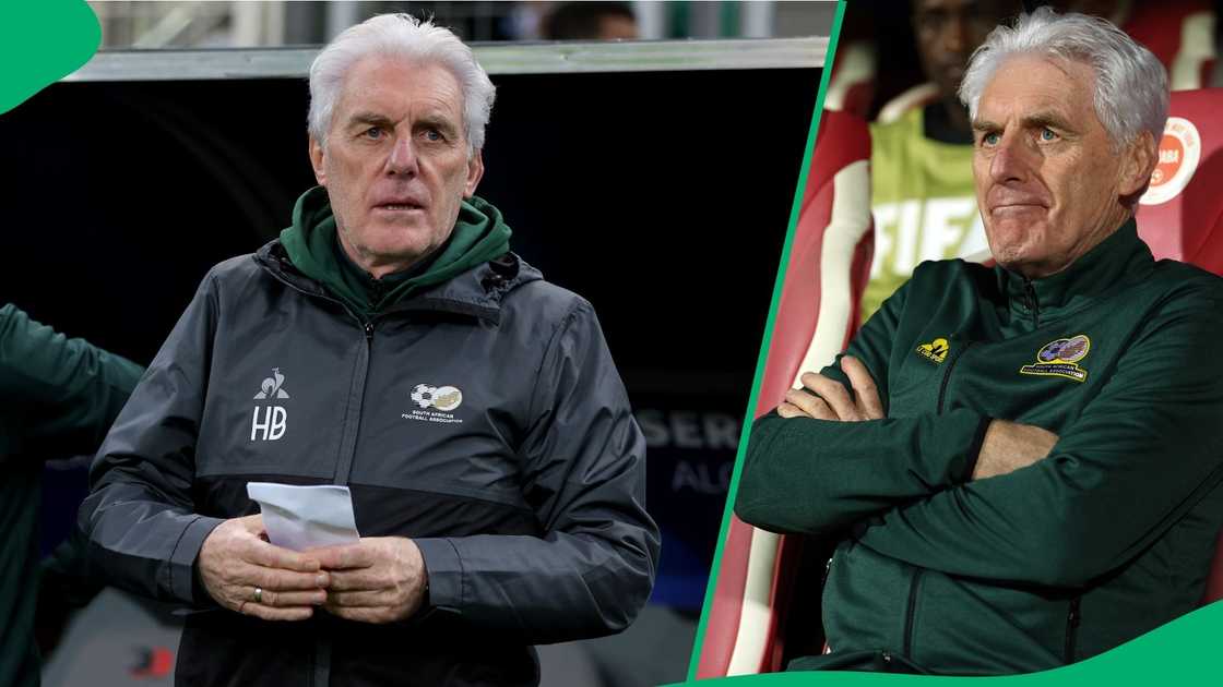 Bafana Bafana coach Hugo Broos is confident his side can qualify for the knockout stages of the 2025 Afcon. Bafana Bafana coach Hugo Broos is confident his side can qualify for the knockout stages of the 2025 Afcon.