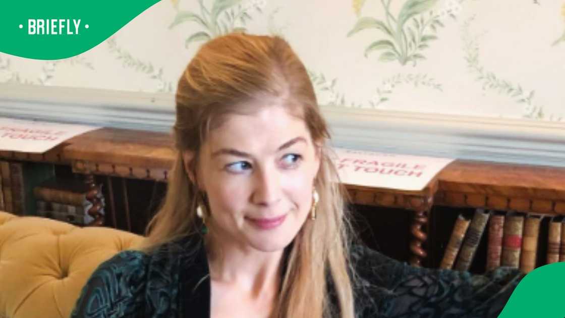 Rosamund Pike mastered the subtleties of South African English. Rosamund Pike mastered the subtleties of South African English.