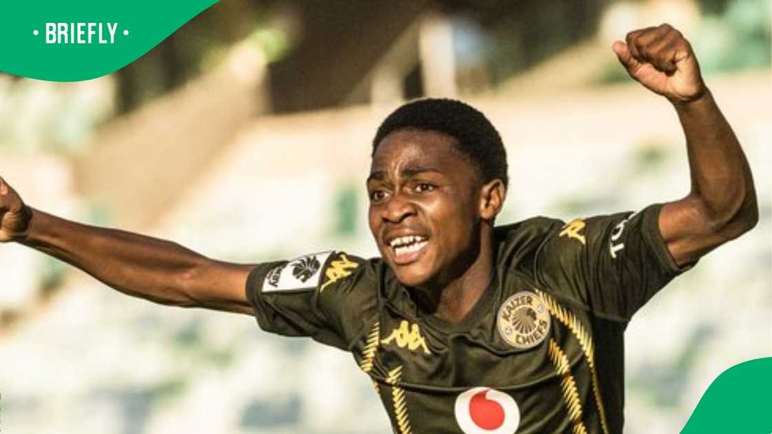 Mfundo Vilakazi did the Lakodura challenge dance after scoring in Kaizer Chiefs' win over Sekhukhune United. Mfundo Vilakazi did the Lakodura challenge dance after scoring in Kaizer Chiefs' win over Sekhukhune United.