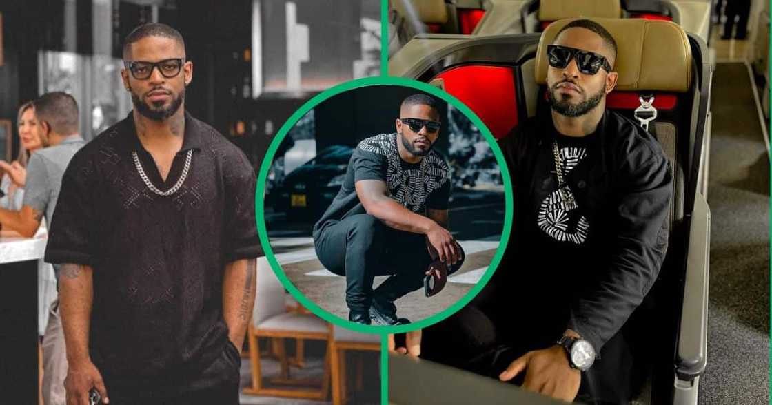 House music's Prince Kaybee has shaved off his hair. House music's Prince Kaybee has shaved off his hair.