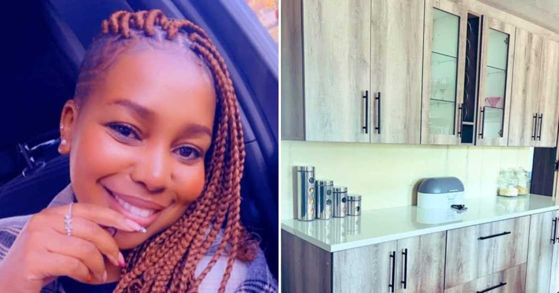 Twitter user @MissTwinnies and her mom's new kitchen Twitter user @MissTwinnies and her mom's new kitchen