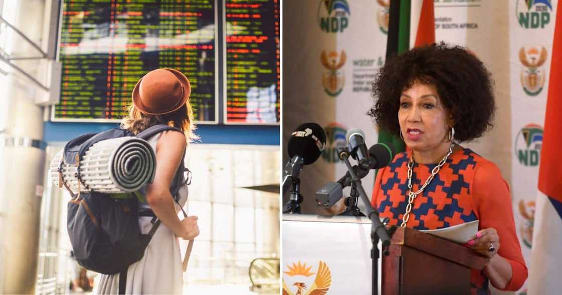 Tourism Minister Lindiwe Sisulu